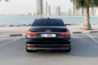 Negro Audi A6 2020 for rent in Dubai 8