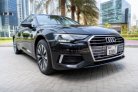 Black Audi A6 2020 for rent in Dubai 1