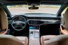 Black Audi A6 2020 for rent in Dubai 5