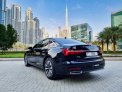 Negro Audi A6 2021 for rent in Dubai 7