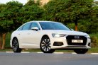 White Audi A6 2023 for rent in Dubai 4