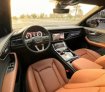 Black Audi Q8 2022 for rent in Dubai 4