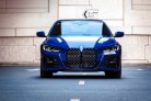 Blue BMW 430i Convertible M-Kit 2022 for rent in Ras Al Khaimah 2