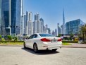 White BMW 520i 2020 for rent in Dubai 9