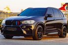 Black BMW X5 M Power 2017 for rent in Ras Al Khaimah 1