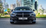 Black BMW 218i 2021 for rent in Dubai 9
