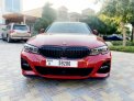 Red BMW 330i 2020 for rent in Dubai 4