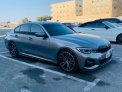 Gray BMW 330i 2021 for rent in Dubai 2