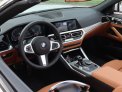White BMW 420i Convertible 2022 for rent in Abu Dhabi 3