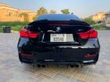 Negro BMW 430i Convertible M-Kit 2018 for rent in Dubai 6