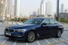 Gray BMW 520i 2019 for rent in Dubai 6