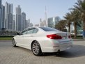 White BMW 520i 2020 for rent in Abu Dhabi 2