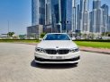 White BMW 520i 2021 for rent in Abu Dhabi 2