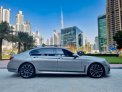 Silver BMW 730Li 2021 for rent in Dubai 5