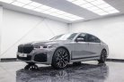 Metallic Grey BMW 740Li 2020 for rent in Dubai 1