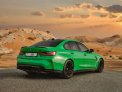 Green BMW M3 Competition 2021 for rent in Abu Dhabi 2