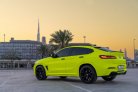 Light Green BMW X4 M Competition 2020 for rent in Abu Dhabi 3