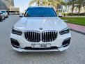 White BMW X5 2019 for rent in Dubai 2