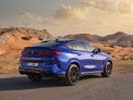 Blue BMW X6 M Competition 2022 for rent in Abu Dhabi 2