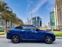 Blue BMW X6 M40 2022 for rent in Abu Dhabi 2
