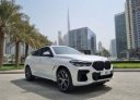 White BMW X6 M40 2023 for rent in Dubai 1