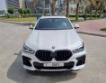 White BMW X6 M40 2023 for rent in Dubai 4