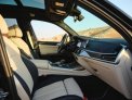Black BMW X7 2020 for rent in Abu Dhabi 10