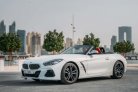 White BMW Z4 2020 for rent in Dubai 3