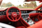 Gray Bentley Continental GT Convertible 2022 for rent in Dubai 11