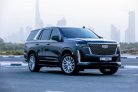 Black Cadillac Escalade 2021 for rent in Ras Al Khaimah 1