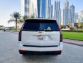 White Cadillac Escalade Platinum Sport 2022 for rent in Abu Dhabi 9