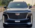 Black Cadillac Escalade 2022 for rent in Dubai 8