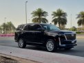 Black Cadillac Escalade 2022 for rent in Dubai 1