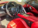 Red Chevrolet Corvette 2018 for rent in Dubai 6
