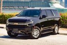Black Chevrolet Tahoe LT 2021 for rent in Dubai 1