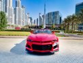 Red Chevrolet Camaro RS Convertible V4 2020 for rent in Dubai 2