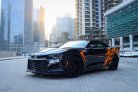 Black Chevrolet Camaro RS Convertible V6 2019 for rent in Dubai 1