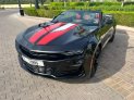 Black Chevrolet Camaro ZL1 Kit Convertible V6 2021 for rent in Dubai 3