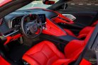 Red Chevrolet Corvette C8 Stingray Convertible 2022 for rent in Dubai 3