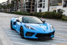 Sapphire Blue Chevrolet Corvette Grand Sport C8 2022 for rent in Dubai 12