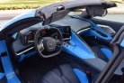 Blue Chevrolet Corvette C8 Stingray Coupe 2020 for rent in Dubai 4