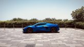 Blue Chevrolet Corvette Grand Sport C8 2021 for rent in Abu Dhabi 5