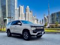 Beige Chevrolet Tahoe LT 2021 for rent in Sharjah 1