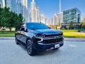 Black Chevrolet Tahoe Z71 2021 for rent in Abu Dhabi 1
