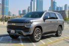 Dark Gray Chevrolet Tahoe LT 2022 for rent in Dubai 1