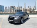 Gray Chrysler 300C 2018 for rent in Sharjah 1