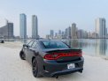 Black Dodge Charger V6 2020 for rent in Dubai 4