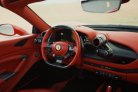 rood Ferrari F8 Tributo Spider 2020 for rent in Dubai 6