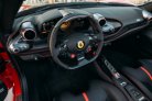 rood Ferrari F8 Tributo Spider 2022 for rent in Dubai 9