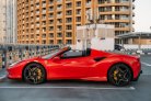 rood Ferrari F8 Tributo Spider 2022 for rent in Dubai 3